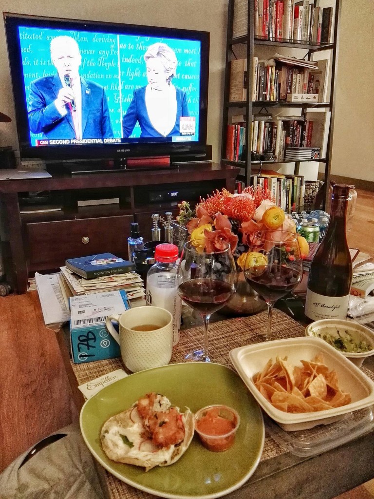 Being in America during the US Presidential elections and following it all (I made sure to be home or where there was a TV to watch all 3 debates!) was something else