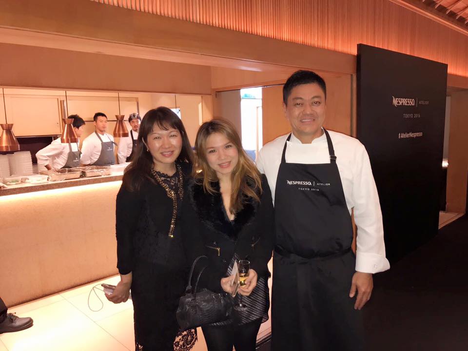 So happy to be reunited with my favorite Narisawa family: Yuko Narisawa and chef Yoshihiro Narisawa <3 They were also my Cross Cultures collaborator in Manila earlier this year!