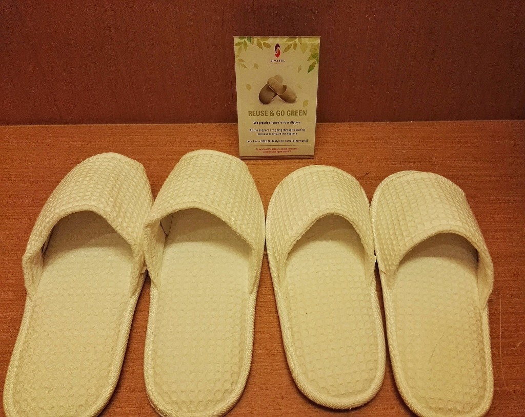 Sivatel Bangkok- Eco-Friendly Slippers