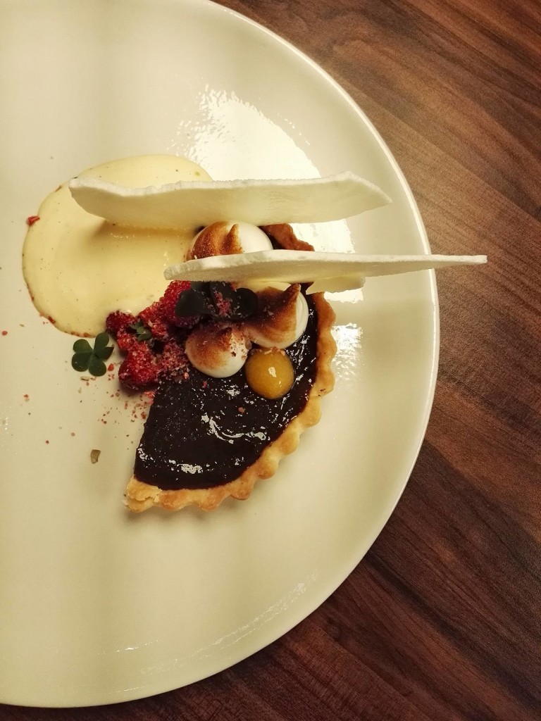 Test Kitchen- Josh Boutwood- Dessert- Sweet- Plum, Vanilla, Sampinit 2
