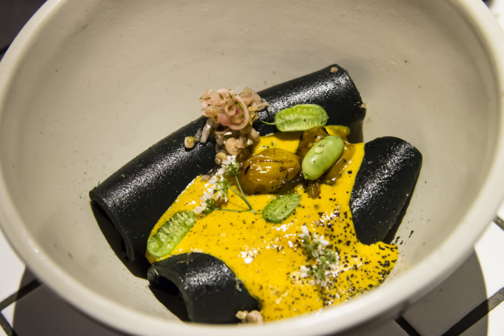 Charcoal Rice Roll with Prawns, Cucumber and Rice- Nicco Santos- Hey Handsome