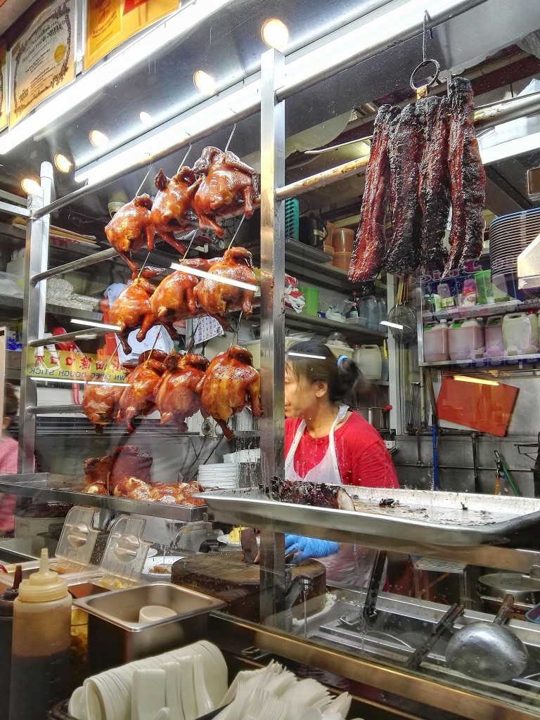 The original Hong Kong Soya Sauce Chicken Rice & Noodles hawker stall in Singapore