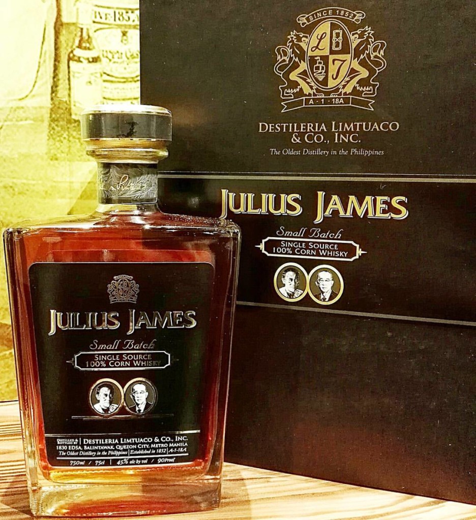 Julius James 100 Percent Corn Whisky- Destileria Limtuaco- Madrid Fusion Manila