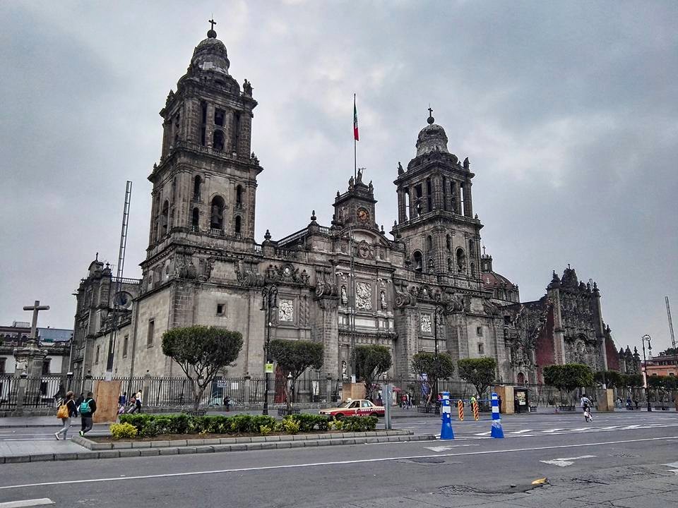 Hello Mexico! Gorgeous architecture exhibited by the Metropolitan Cathedral, one of the capital city's most famous landmarks.
