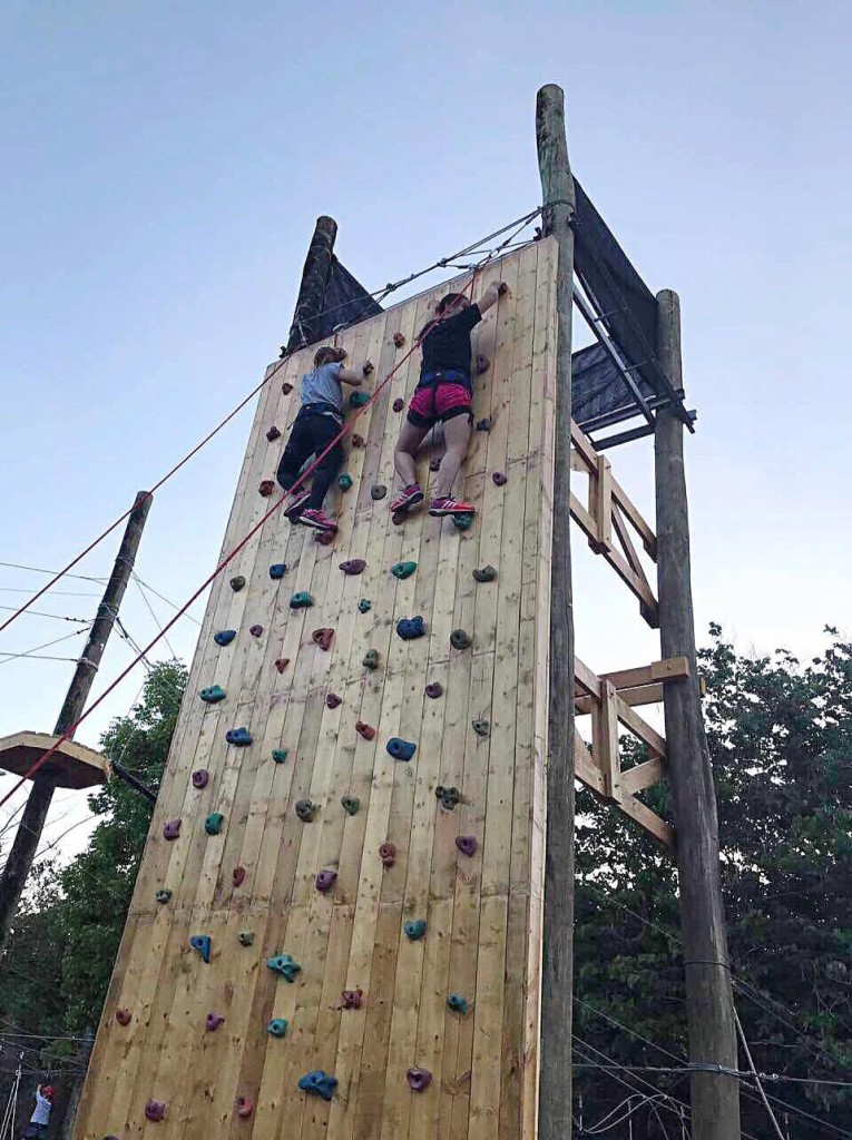 Tagaytay Highlands' wall climbing facility