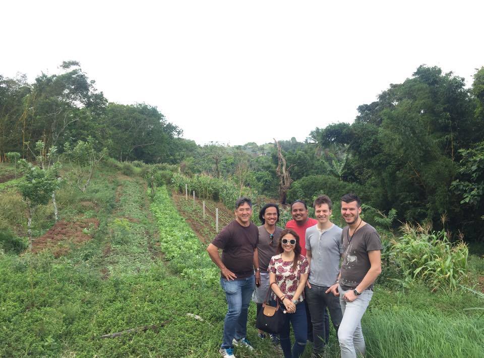 Team Toyo, Hertog Jan and Cross Cultures at Malipayon Farms, Cavite with Gerardo Jimenez (Gejo)- Madrid Fusion Manila 2017