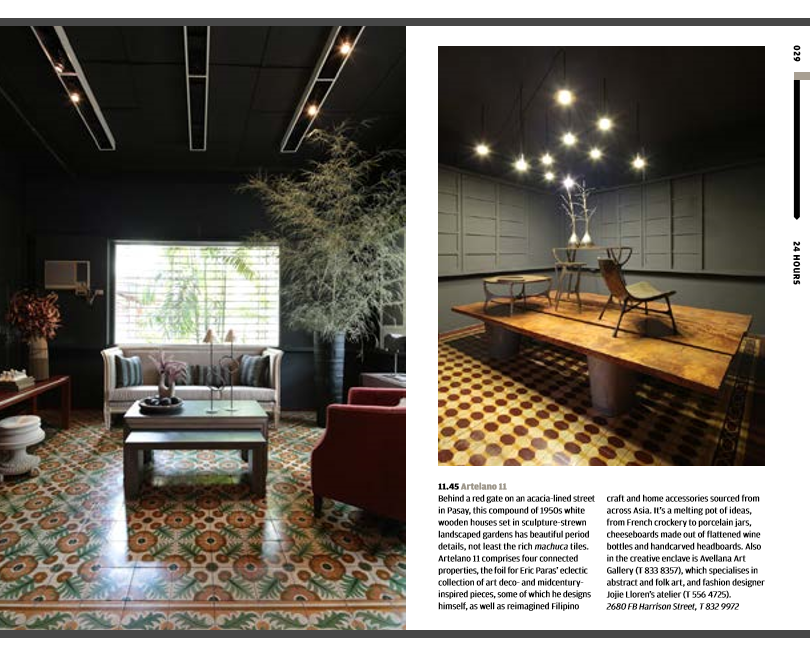 Artelano 11 in Wallpaper City Guide Manila