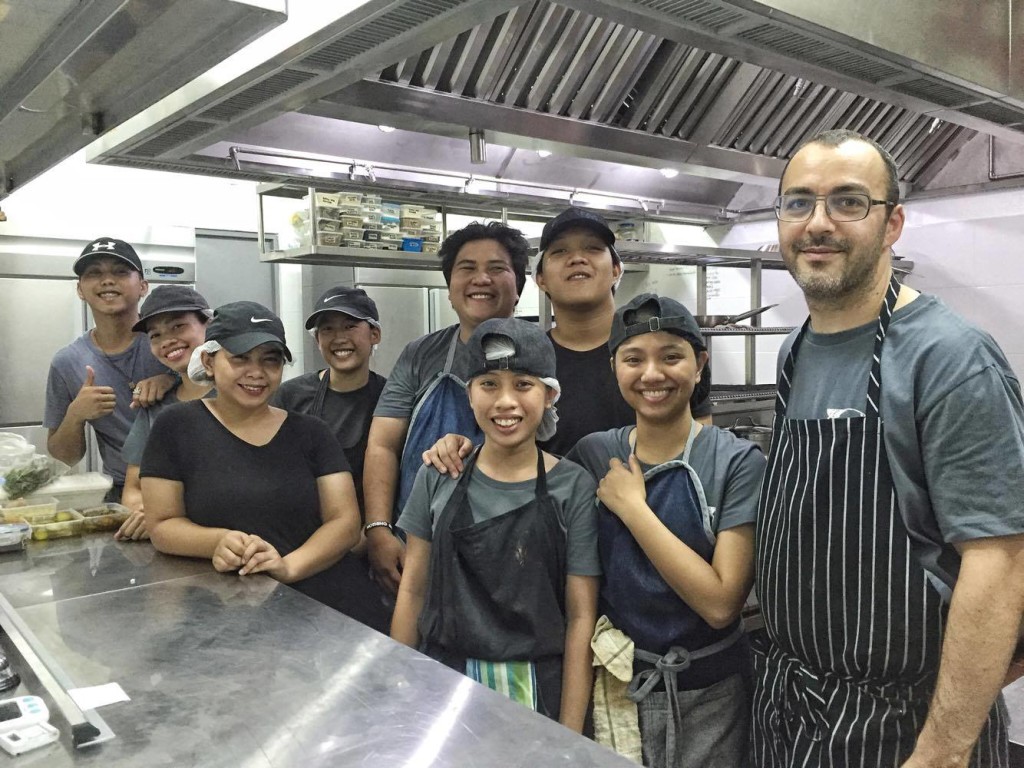 The Pig Pen Makati team led by chef Carlos Garcia! Congratulations guys!