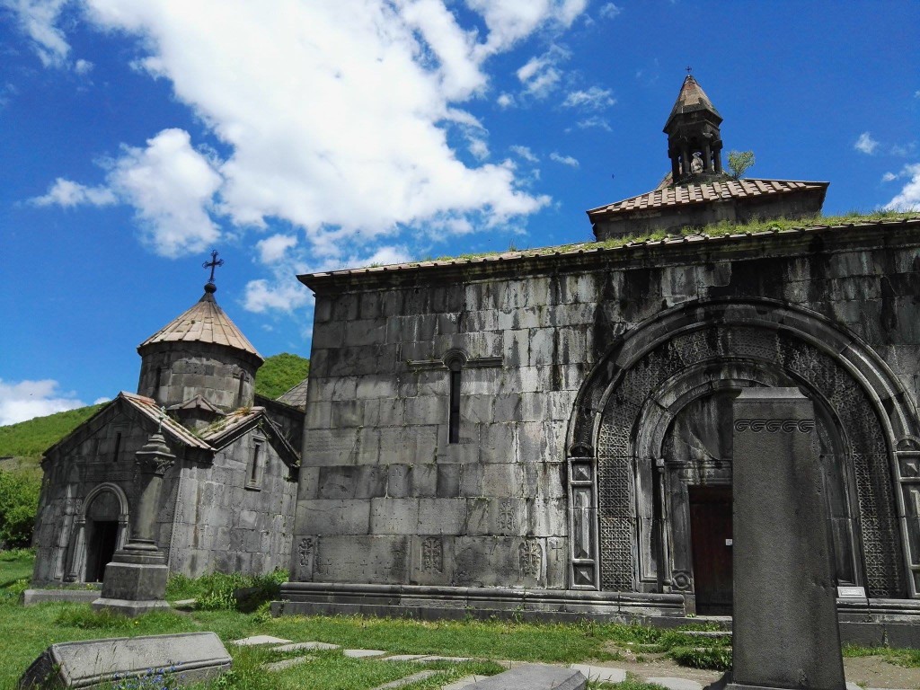 Haghpat is also a UNESCO World Heritage Site. (It's where we were waiting for the rain to stop on the first photo!) The monastery's name means 'huge wall.' (Photo by Cheryl Tiu)