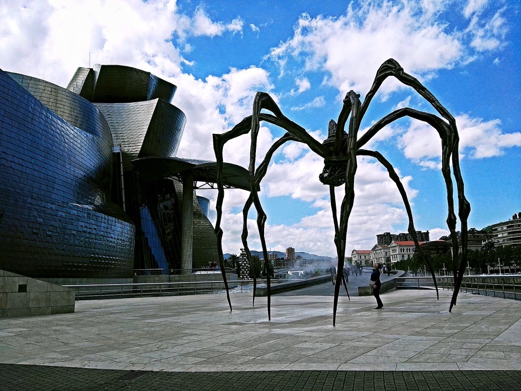 Nerua is located at this part of the Guggenheim Museum Bilbao (Photo by Cheryl Tiu)