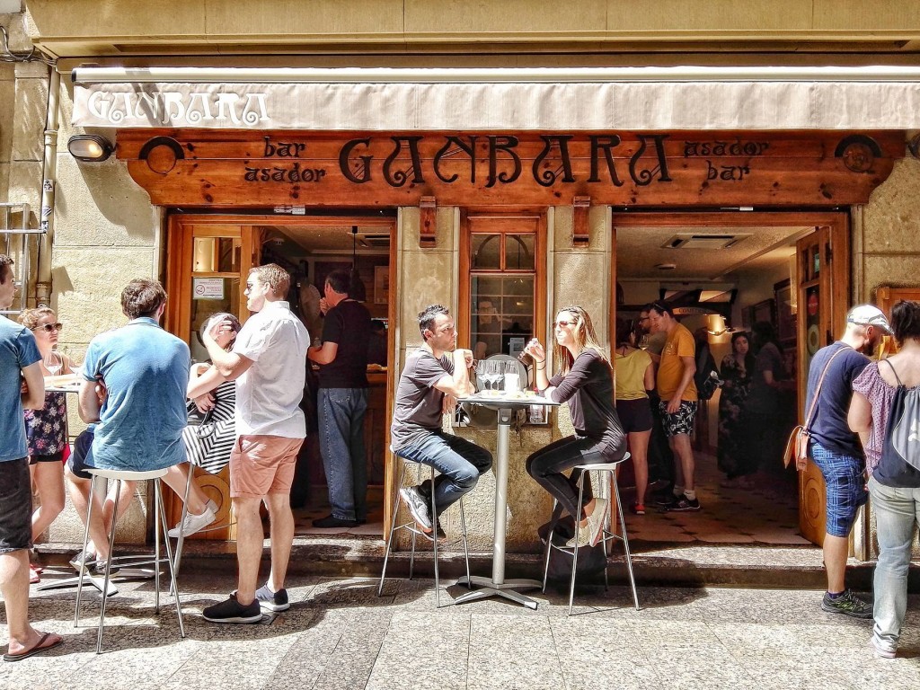 Ganbara is one of Elena Arzak's favorite pintxos bars in San Sebastian (Photo by Cheryl Tiu)