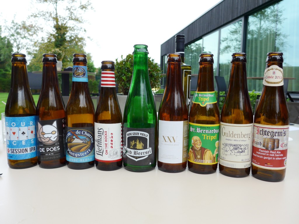 Michelin-starred Boury has a wonderful selection of unique Belgian beers, alot of them not available at your next door beer shop (Photo by Cheryl Tiu)