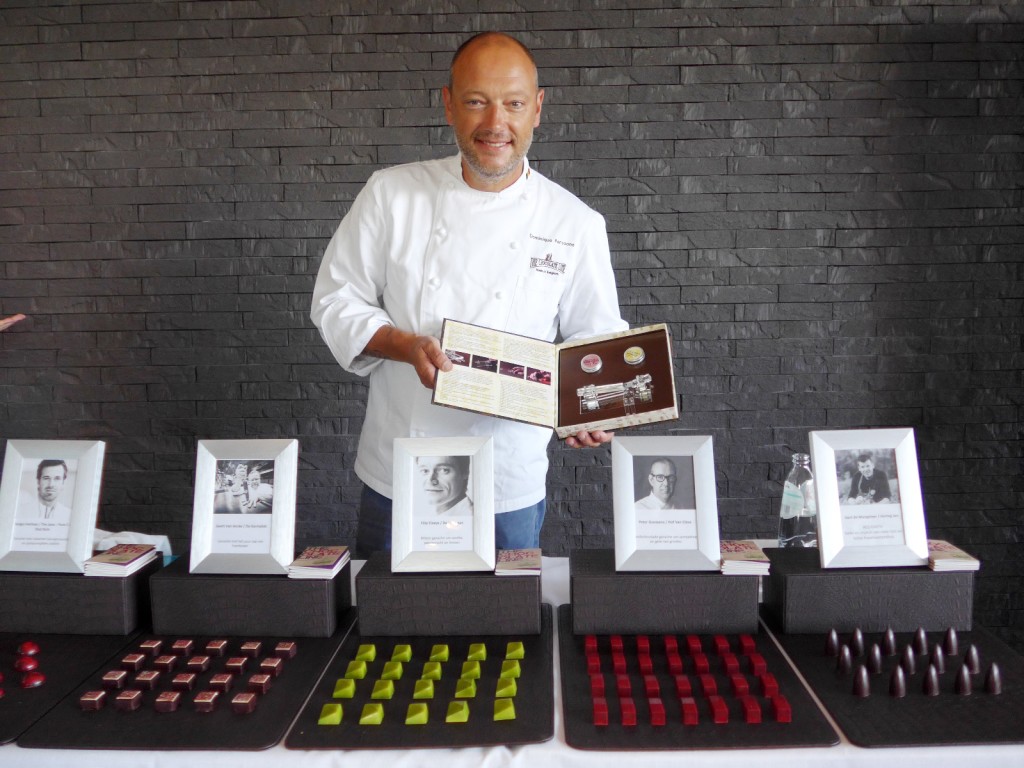 Dominique Persoone makes chocolates for Albert Adria, Alex Atala, Rene Redzepi, Gert de Mangeleer, Heston Blumenthal, and The Rolling Stones, under his The Chocolate Line. (Photo by Cheryl Tiu)