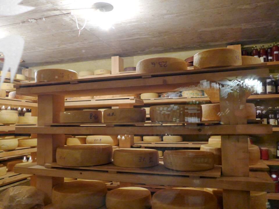 The cheese cellar at Hisa Franko (Photo by Cheryl Tiu)