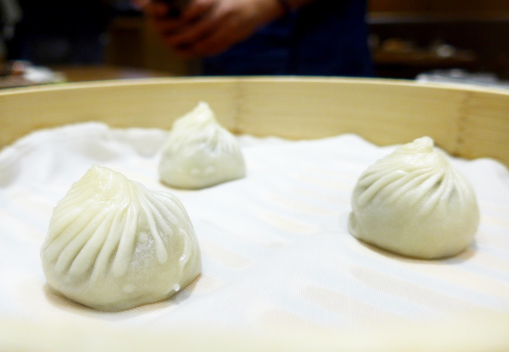 On Thursday, October 19, an order of pork xiao long bao (5 pcs. ) will be priced at P55 (Photo by Cheryl Tiu)