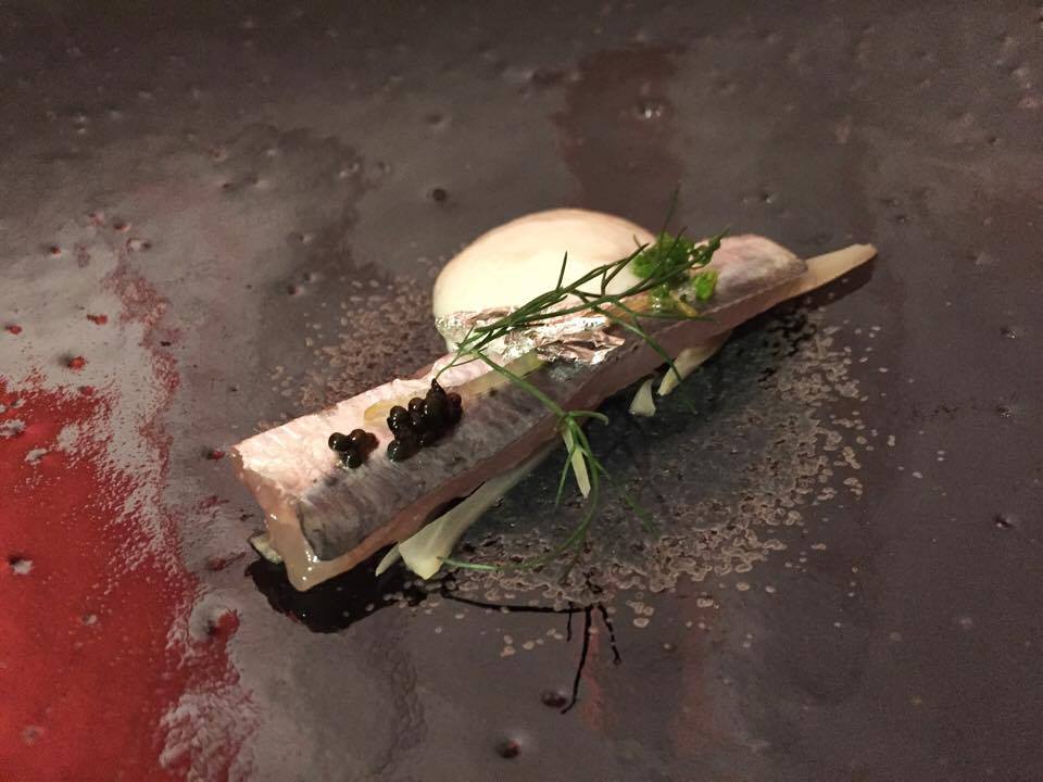 Sardine with candied lemon and fennel (Photo by Cheryl Tiu)