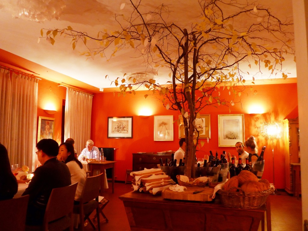 The main dining room at Hisa Franko (Photo by Cheryl Tiu)