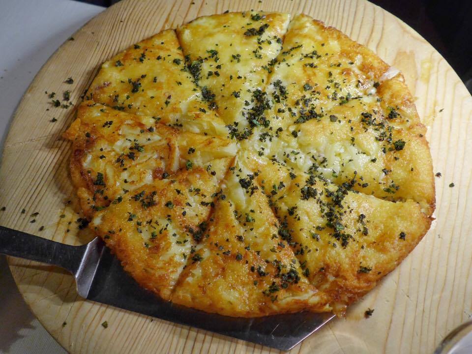 Frika is an incredible Slovenian "pizza" that can only be found in this part of Slovenia, served at Hisa Polonka (Photo by Cheryl Tiu)