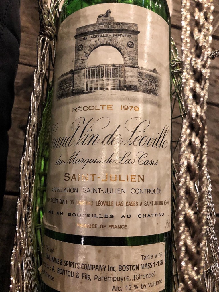 It was such a treat when our friend Jarrod Sivayathorn brought a 1979 Chateau Leoville La Cases, Saint Julien, Grand Cru Classe for us to have that night, wow! (Photo by Cheryl Tiu)