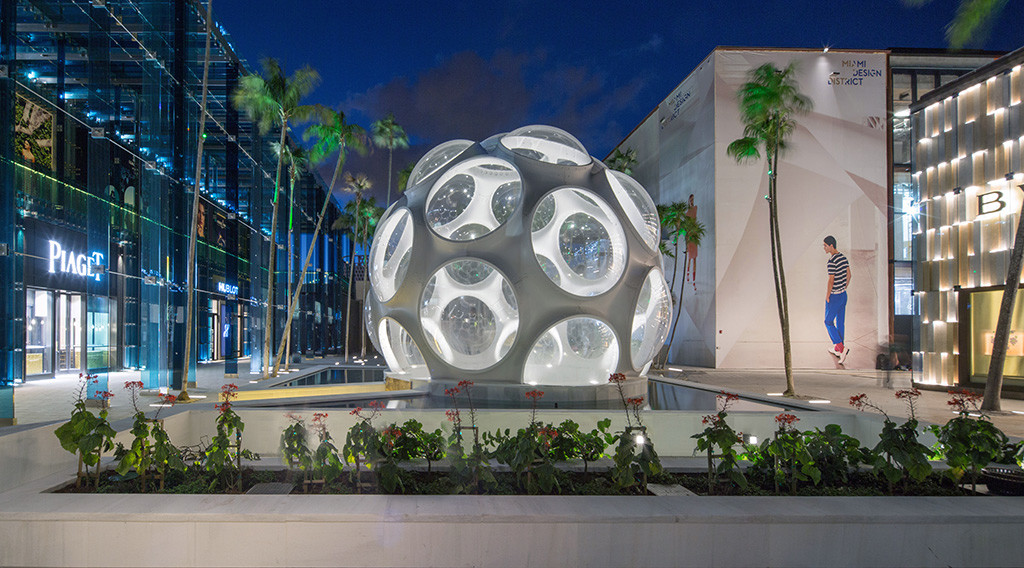 The upscale Miami Design District is dedicated to fashion, art, design and food (Photo courtesy of Miami Design District)