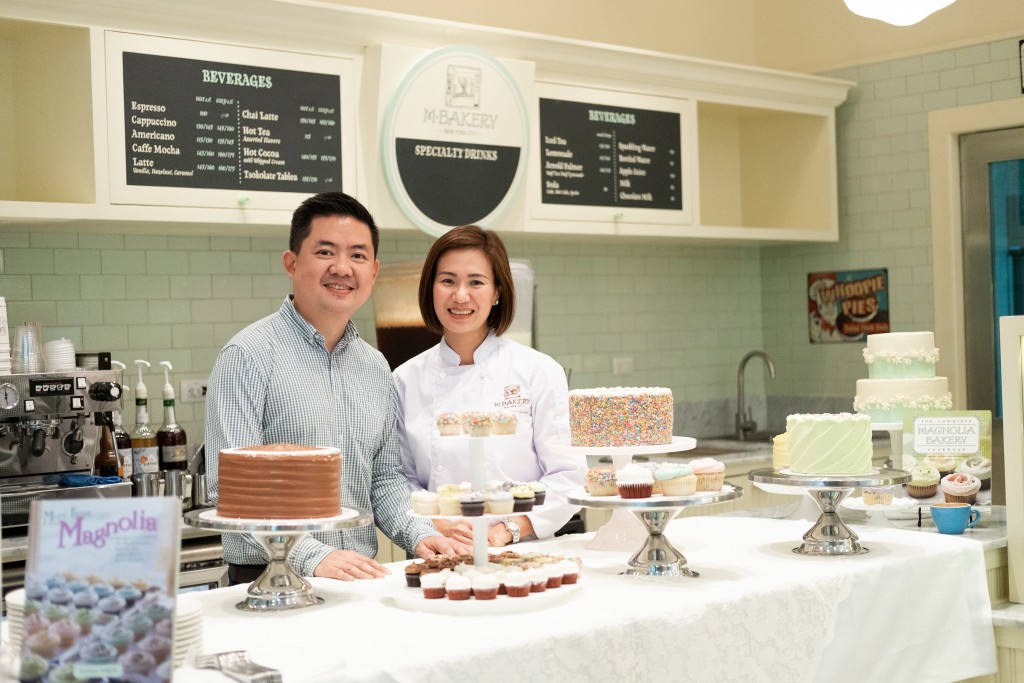 M Bakery Philippines Franchisees Stewart Ong and Candy Lu (Photo courtesy of M Bakery)