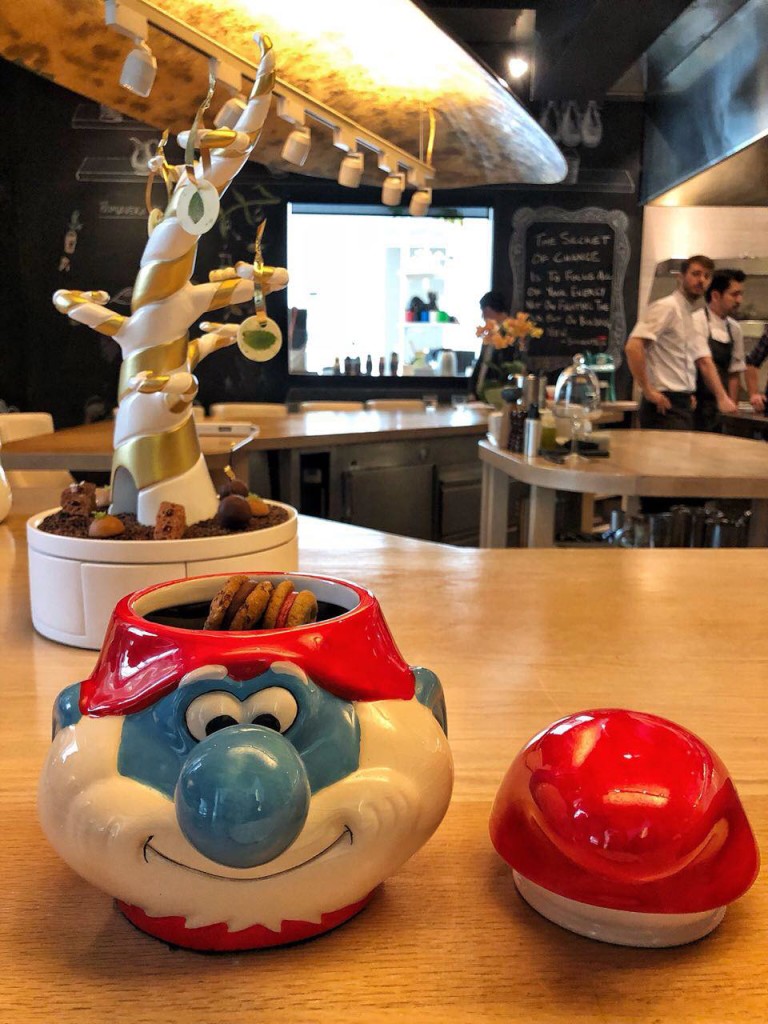 The Catbird Seat is known for capping off a meal with their signature cookie jars... I got a surf! (Photo by Cheryl Tiu)