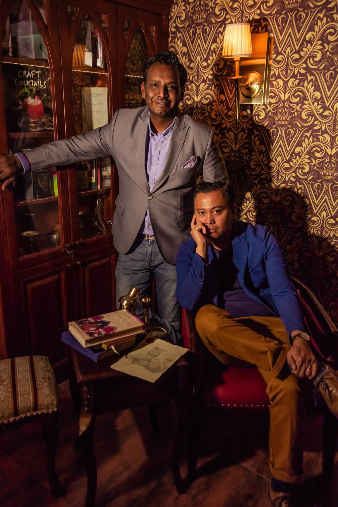 Sandeep Kumar and Joe Villanueva (Photo courtesy of The Wise King)