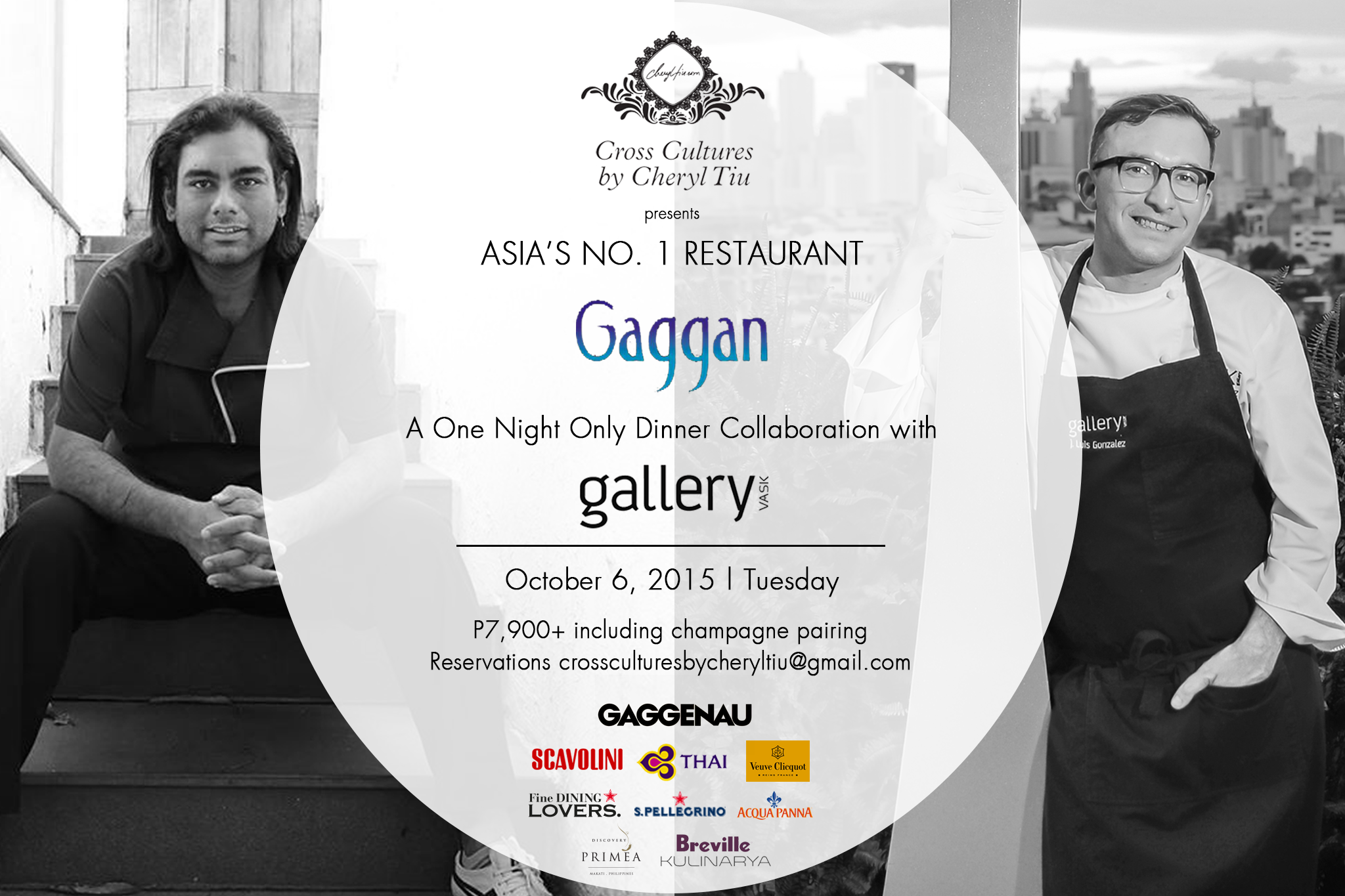Cross Cultures Presents… Asia’s No. 1 Restaurant– GAGGAN in Manila!