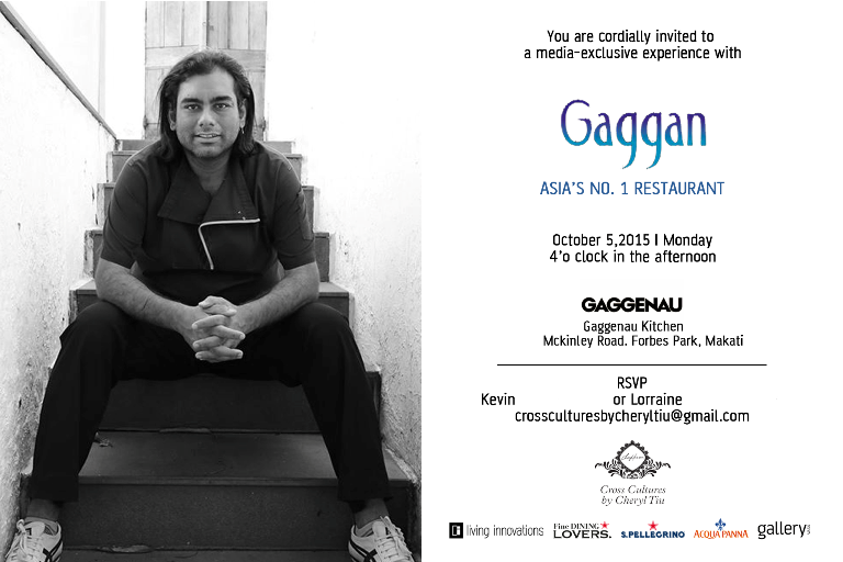 Gaggan x Cross Cultures- Media Exclusive Experience- October 5, 2015 Monday- Gaggenau Kitchen