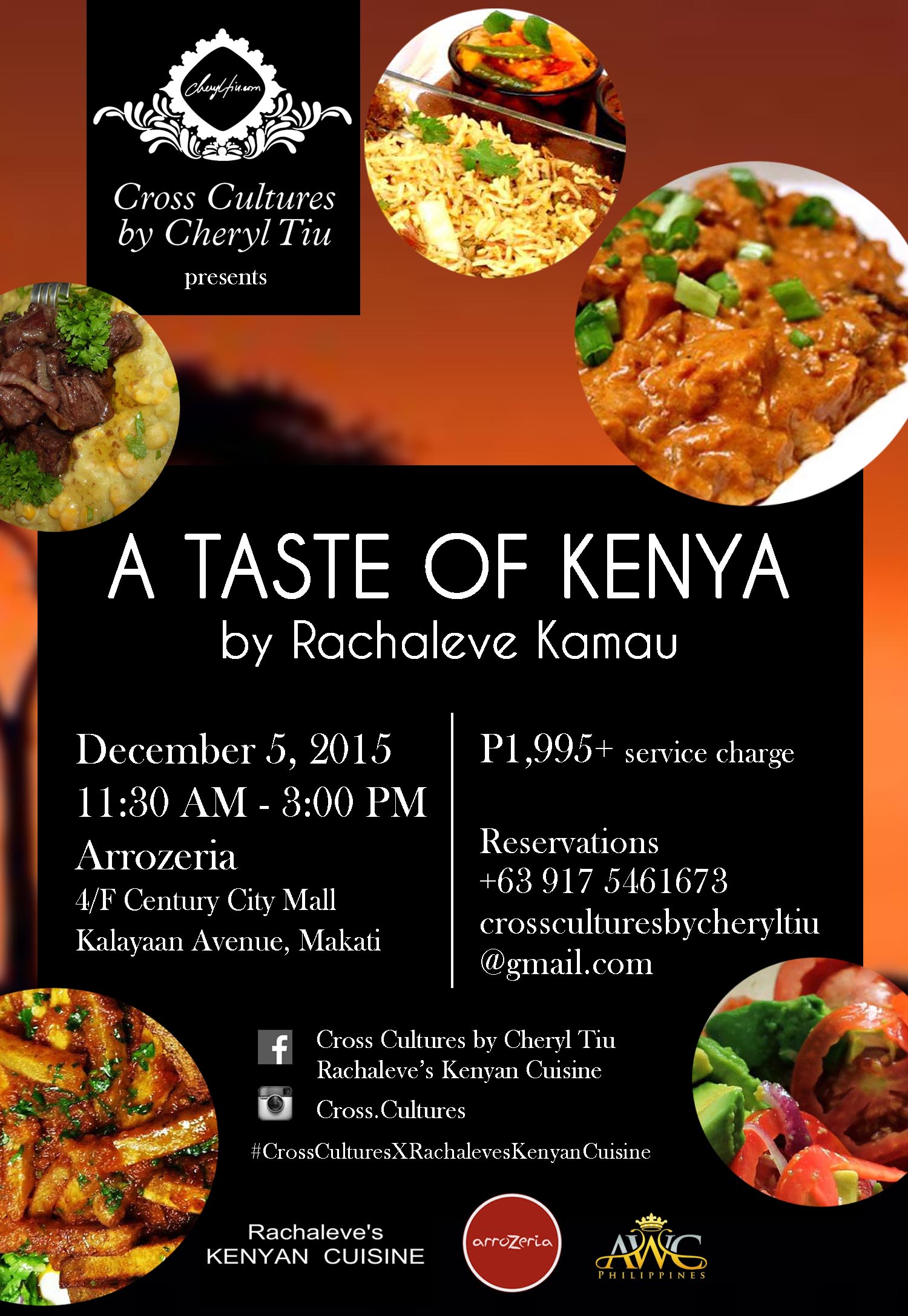 Cross Cultures Presents… A Taste of Kenya by Rachaleve Kamau