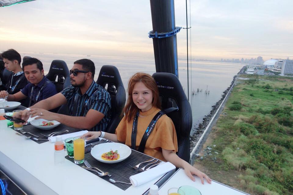 MANILA: Dinner In The Sky Philippines (Only From April to May 2018)