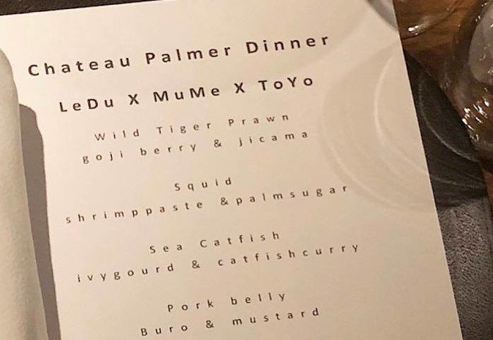 Why Chateau Palmer Is Pairing Their Fine Wines With Asian Food